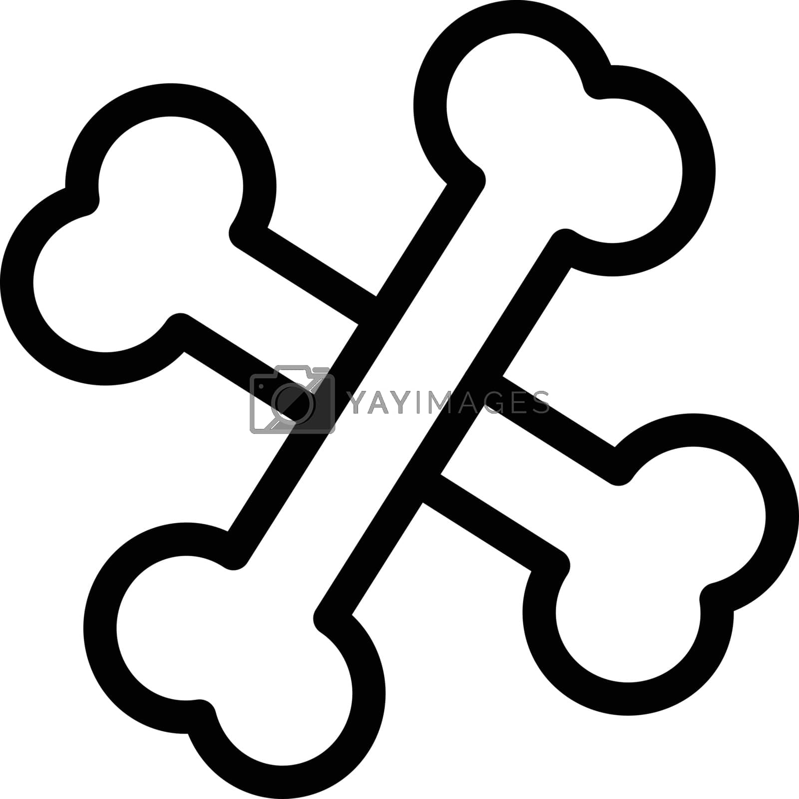 Royalty free image of cross by vectorstall