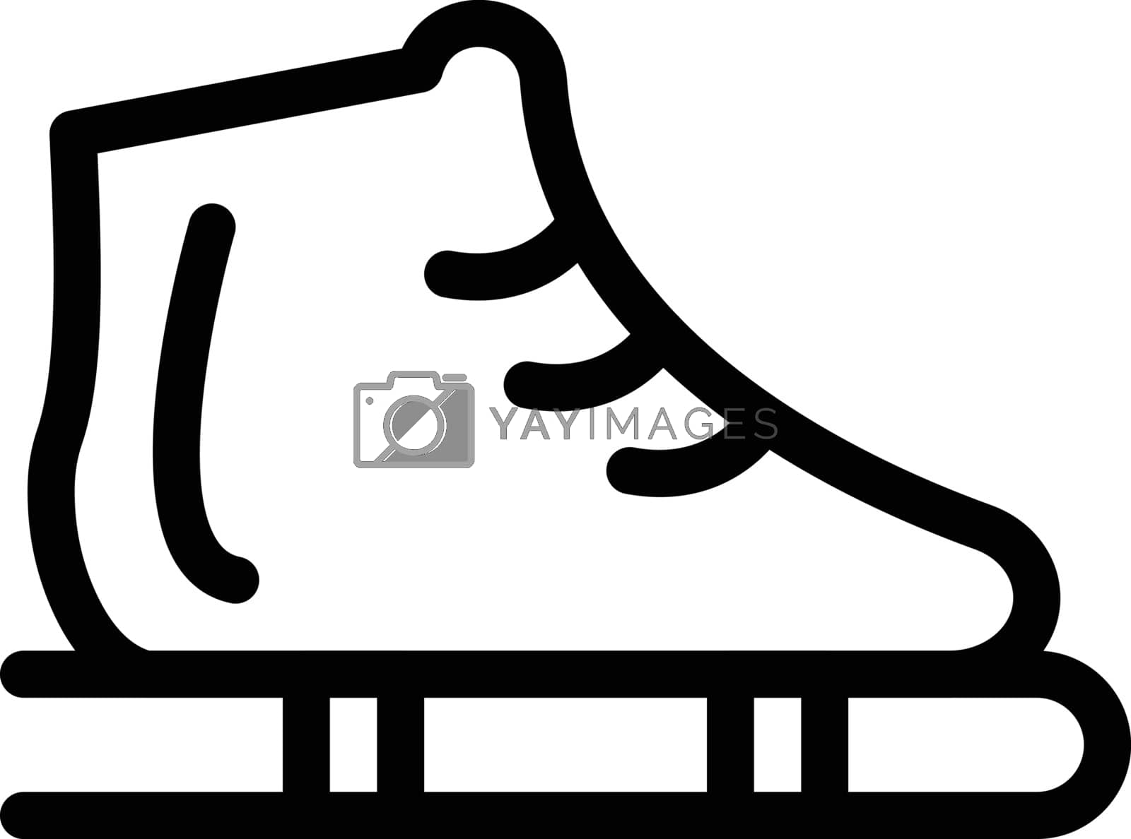 Royalty free image of shoe by vectorstall