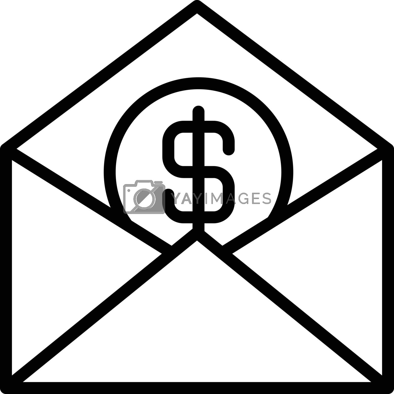 Royalty free image of envelope  by vectorstall