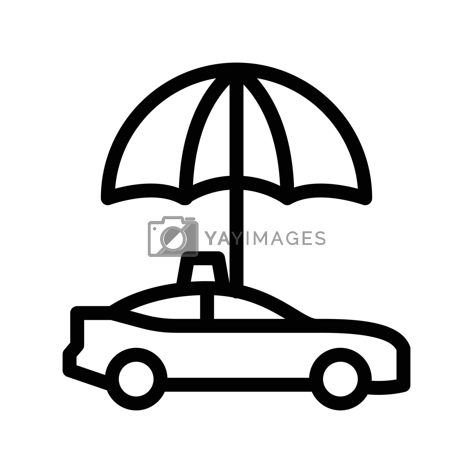 Royalty free image of umbrella by vectorstall
