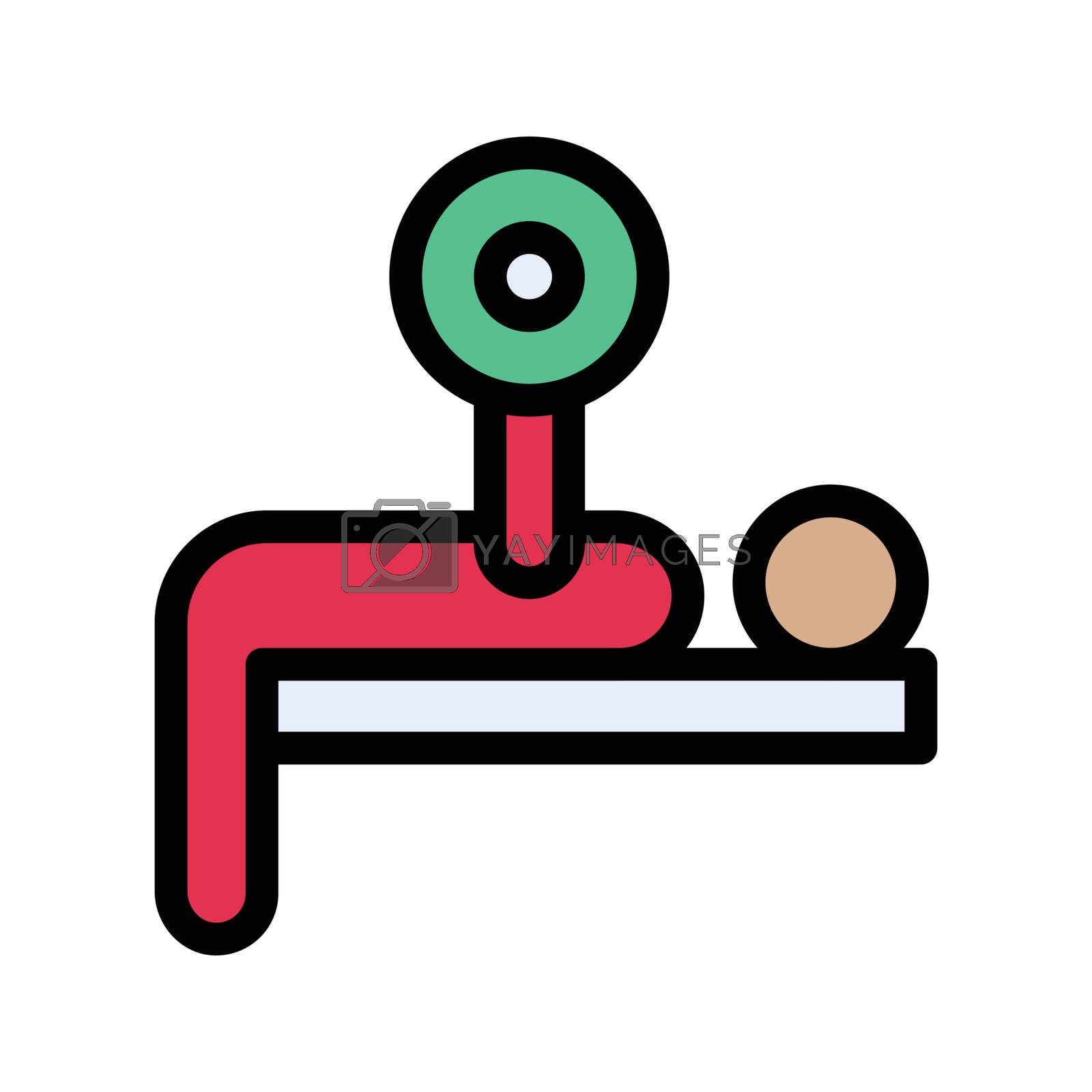 Royalty free image of bench press  by vectorstall