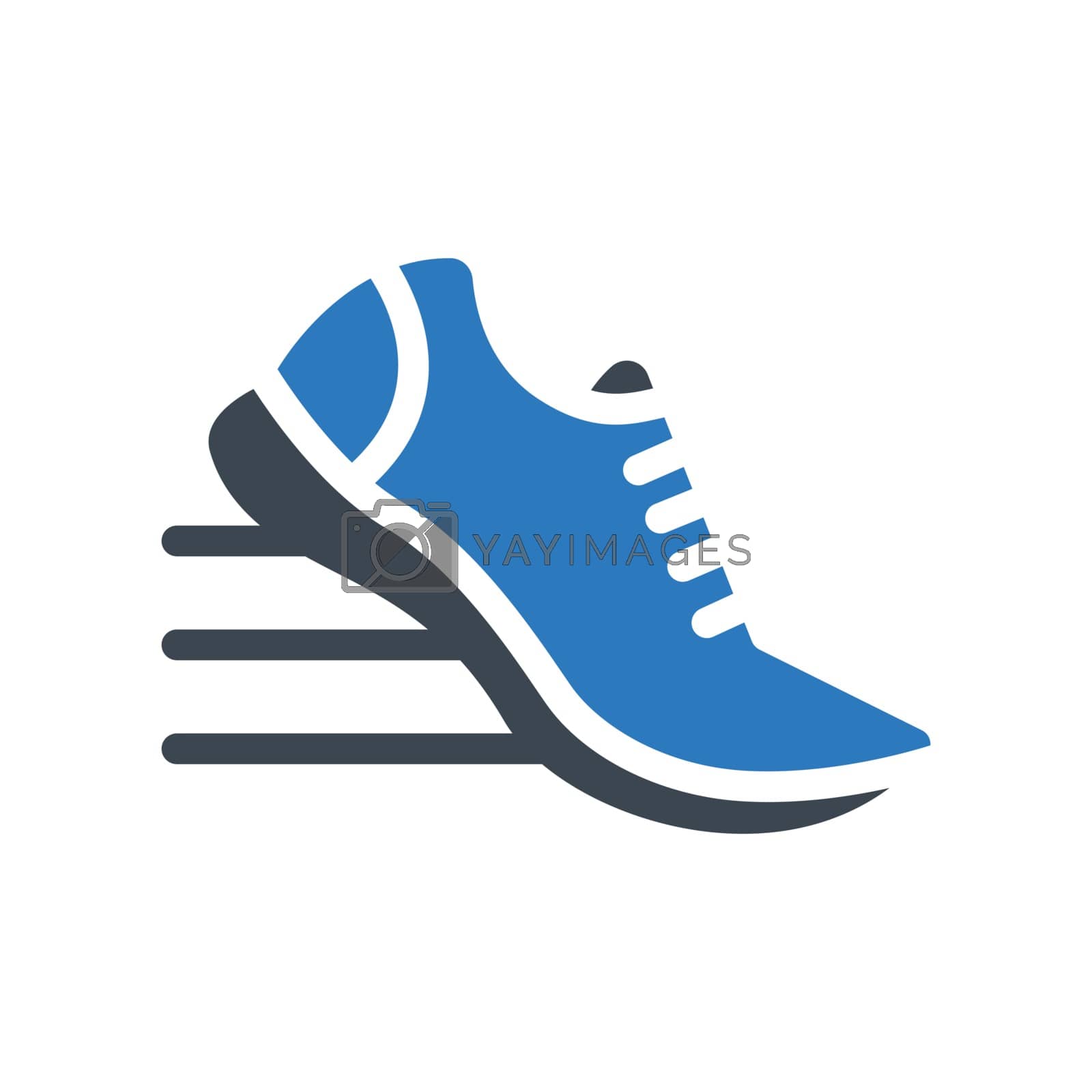 Royalty free image of shoe by vectorstall