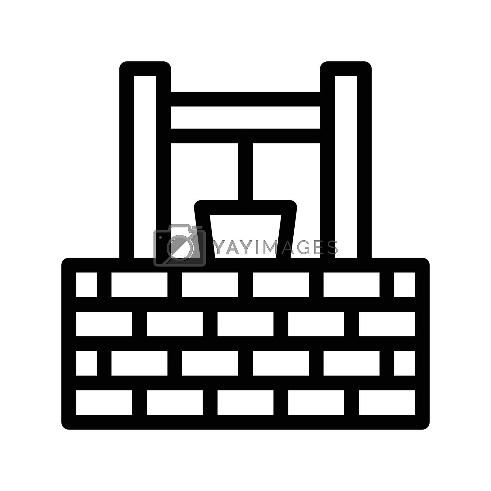 Royalty free image of bucket by vectorstall