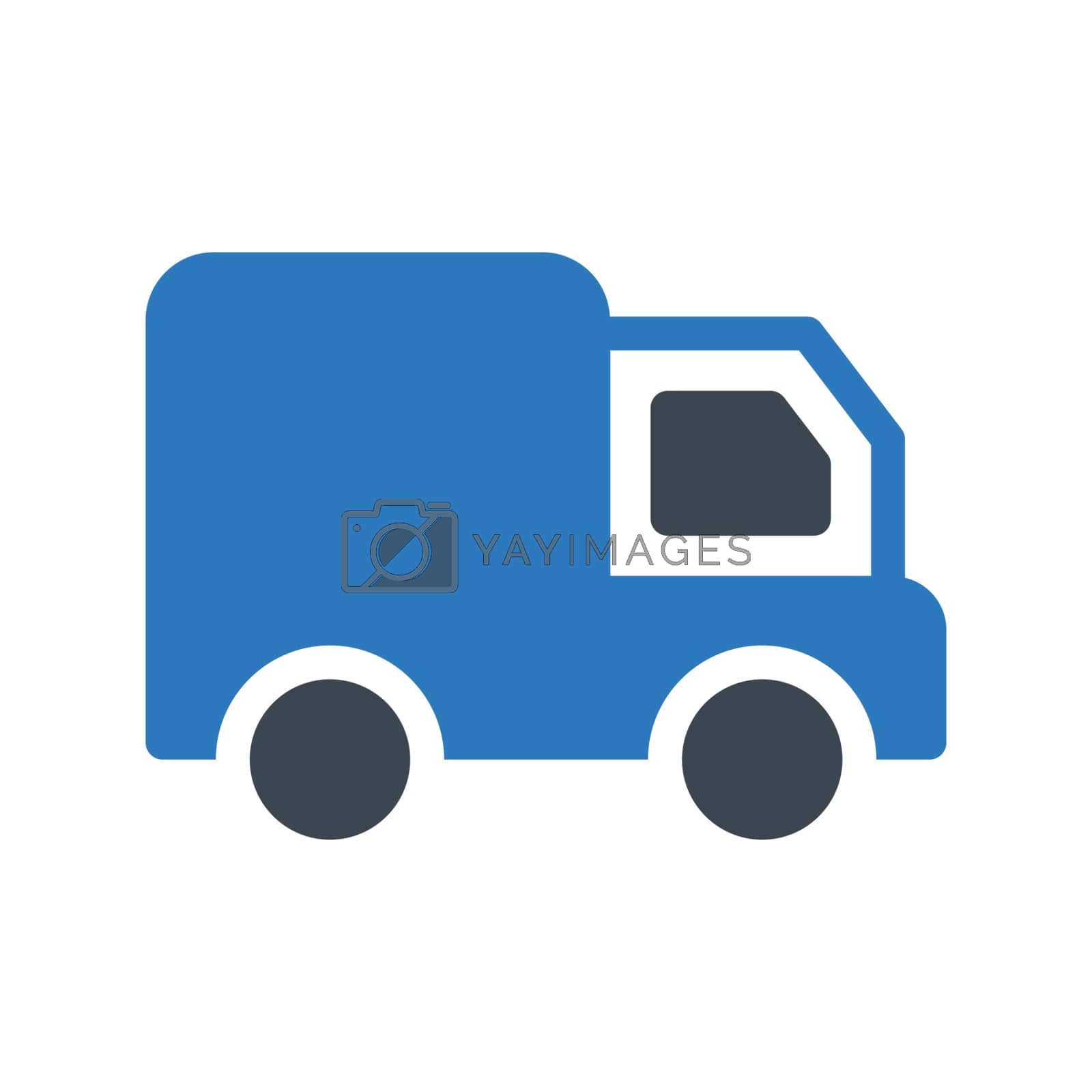 Royalty free image of truck by vectorstall