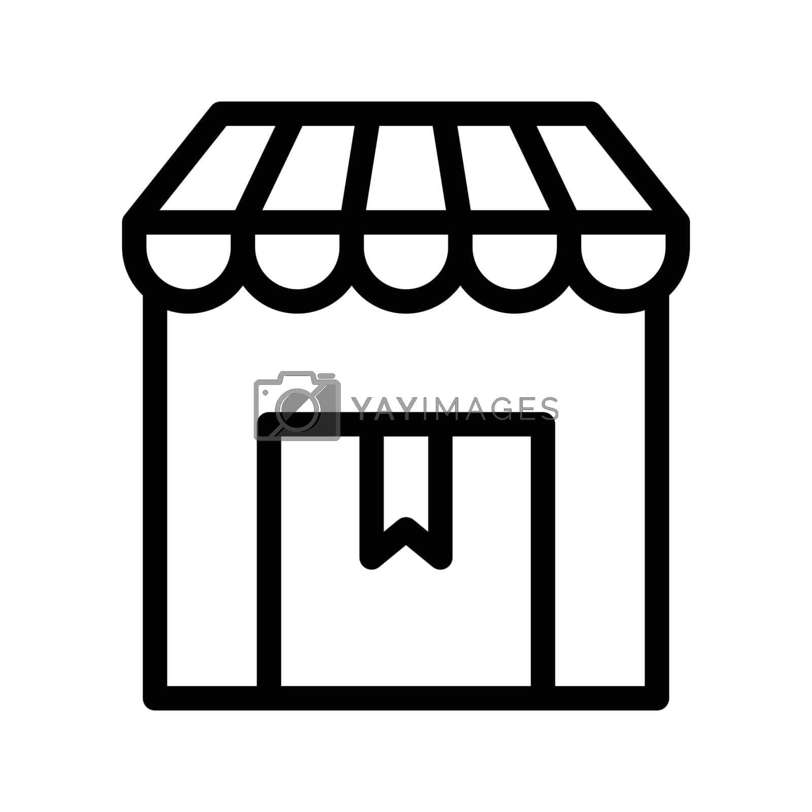Royalty free image of store by vectorstall