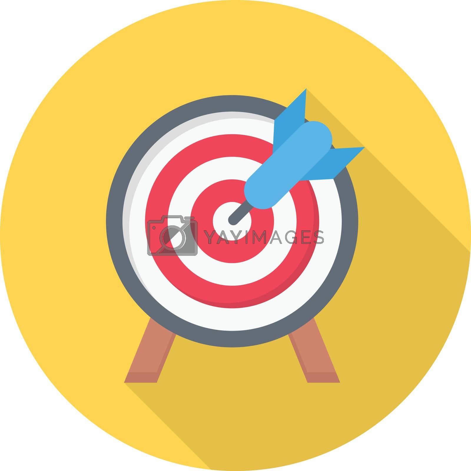 Royalty free image of target by vectorstall