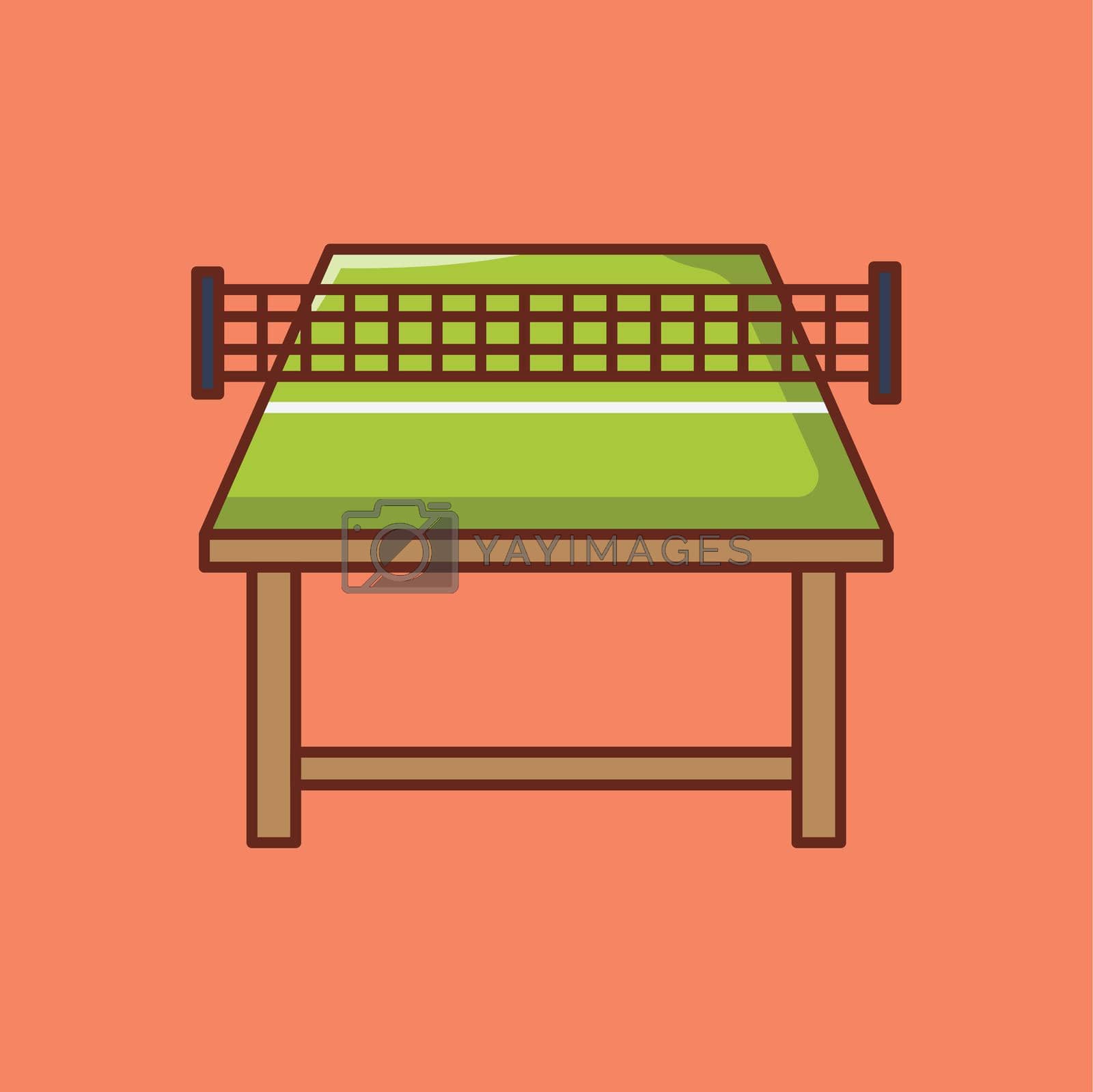 Royalty free image of tennis by vectorstall