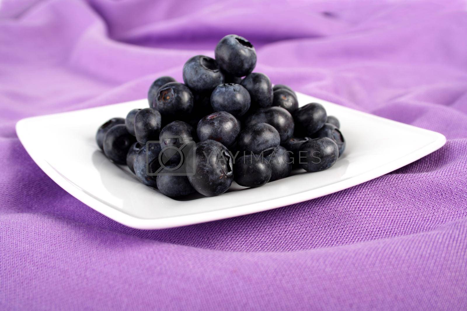 Royalty free image of Blueberries by moodboard