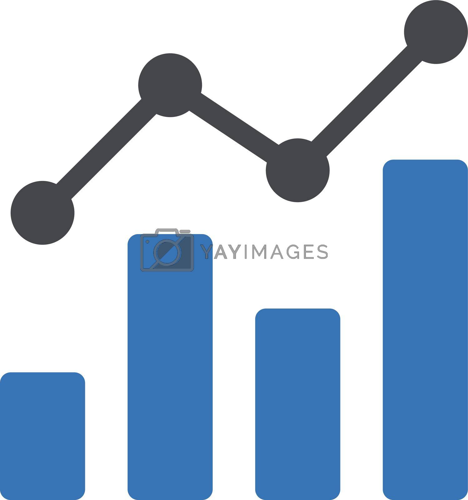 Royalty free image of graph by vectorstall