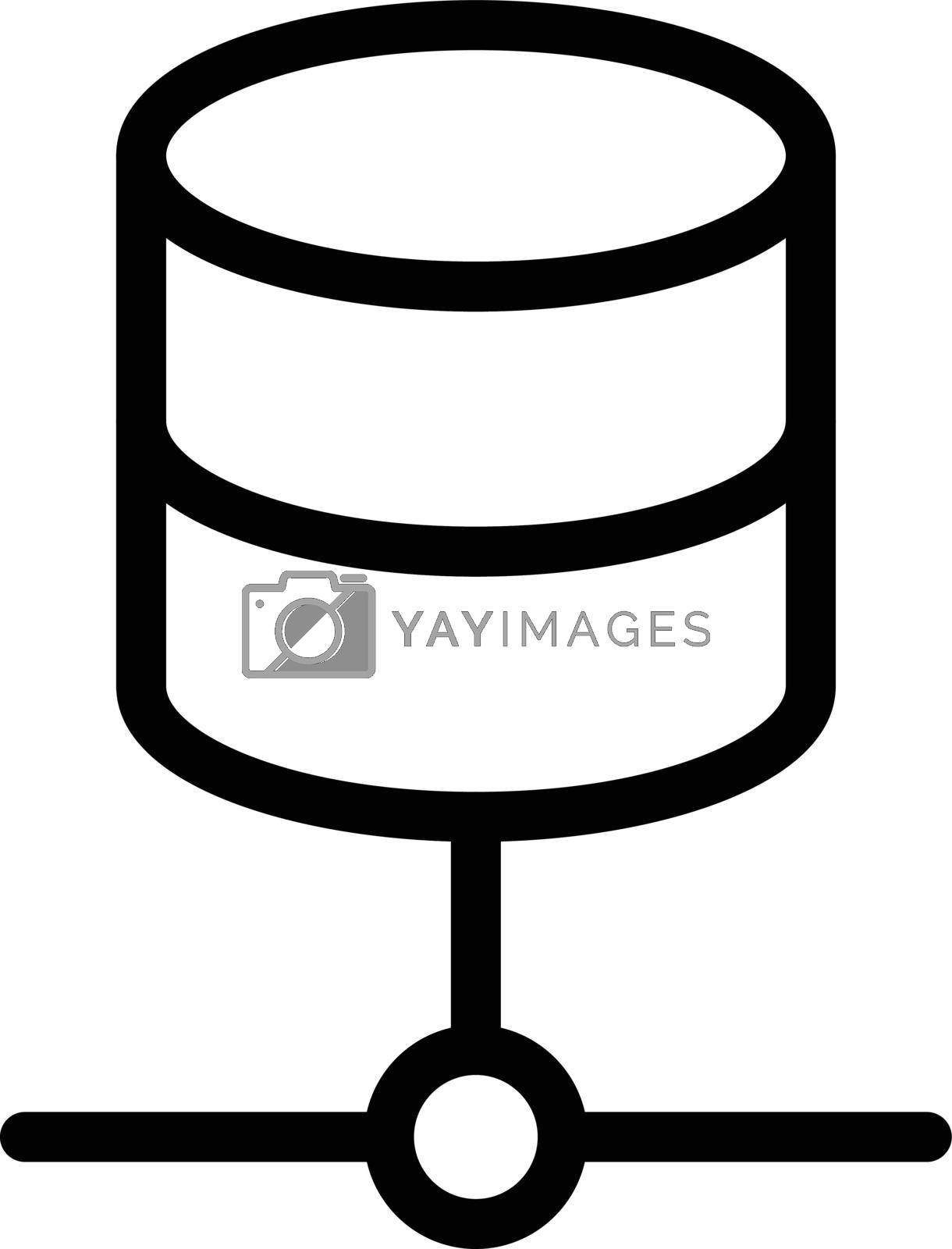 Royalty free image of database by vectorstall