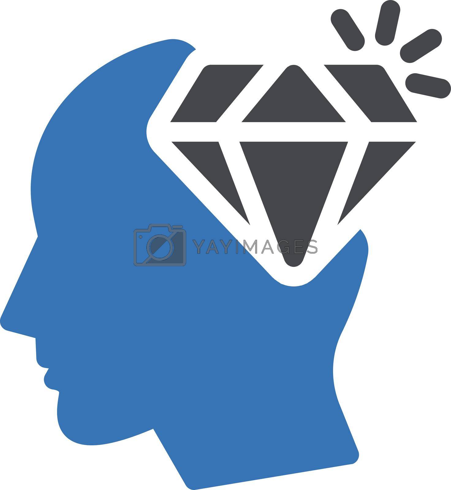 Royalty free image of diamond by vectorstall
