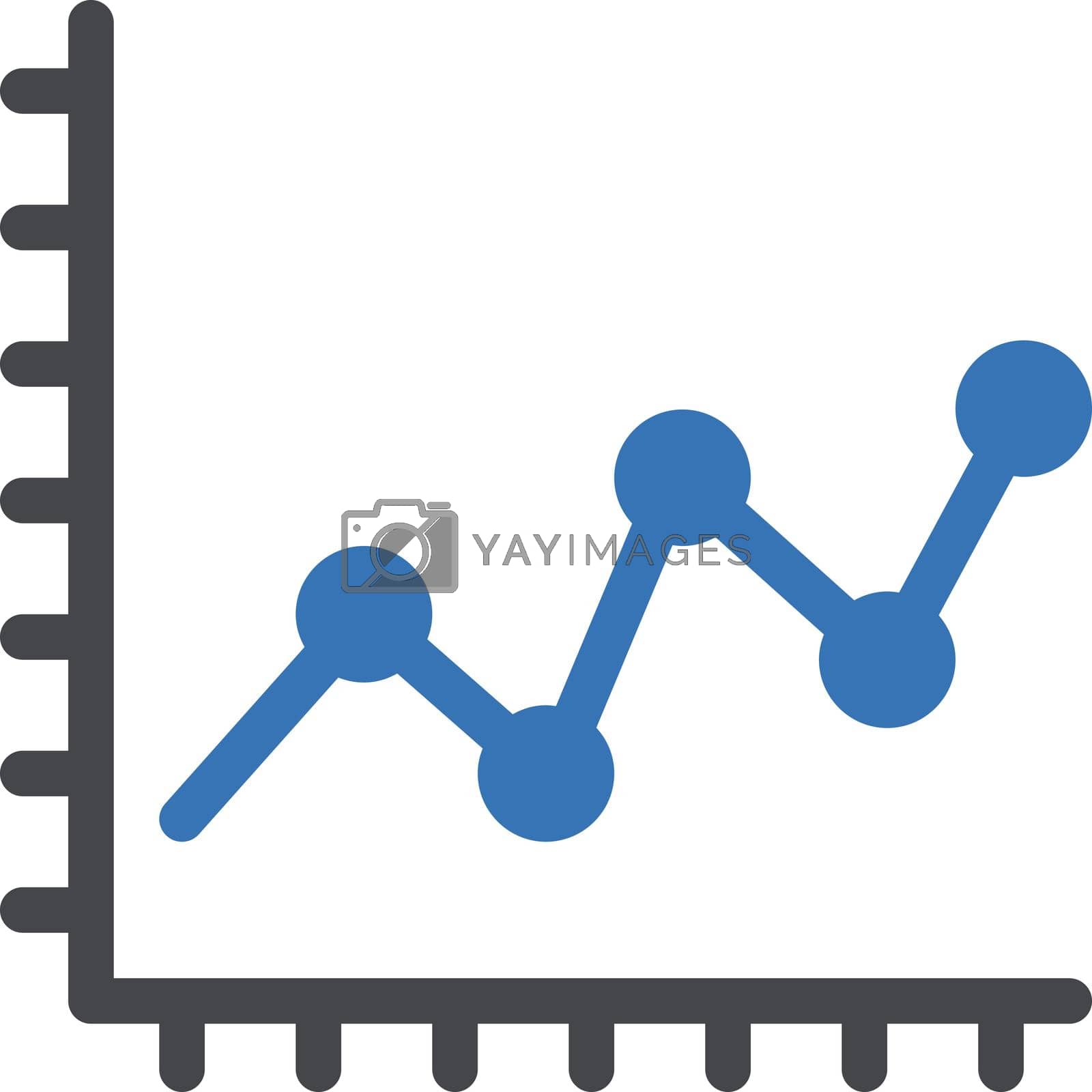 Royalty free image of graph by vectorstall