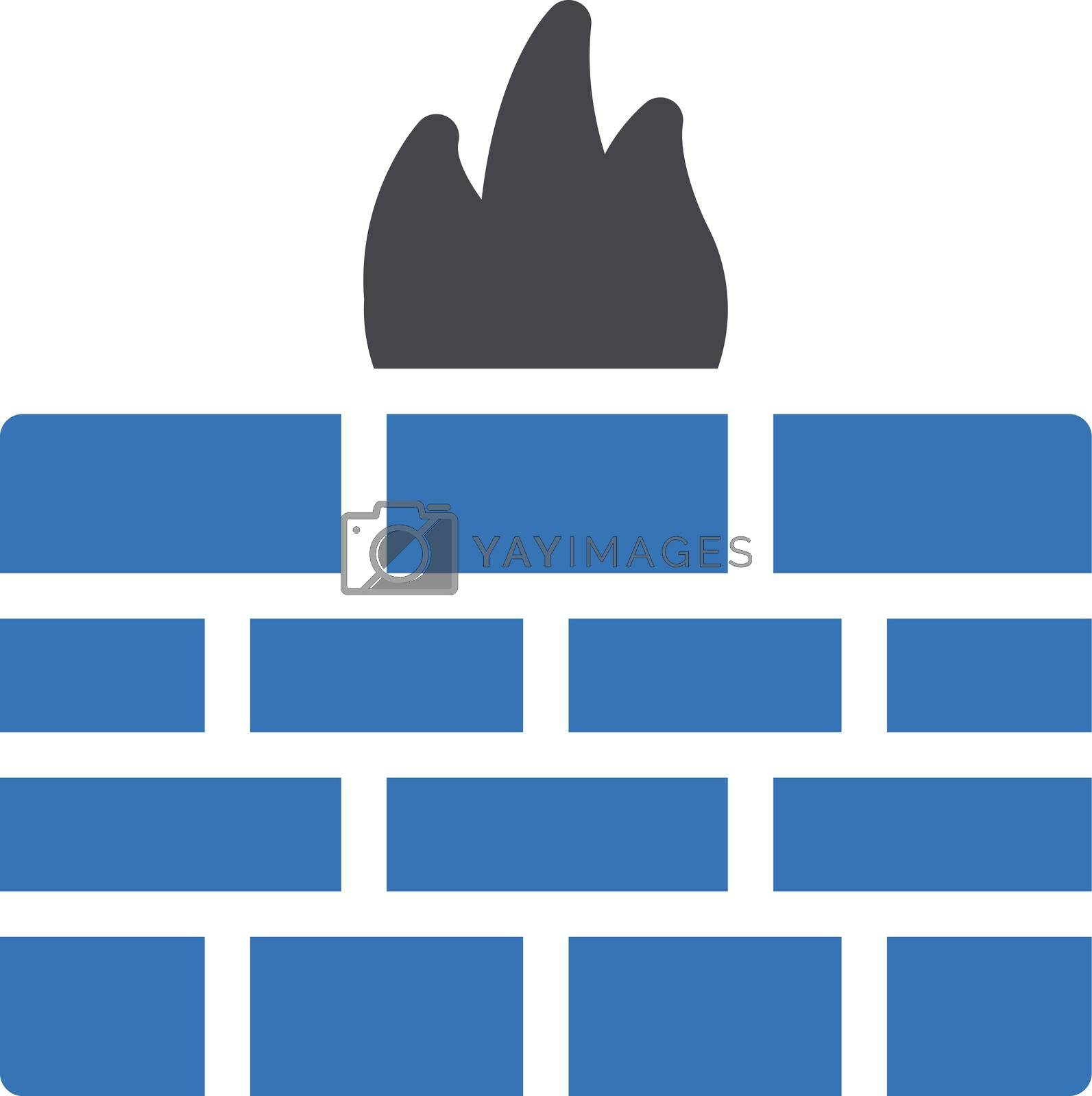Royalty free image of firewall by vectorstall