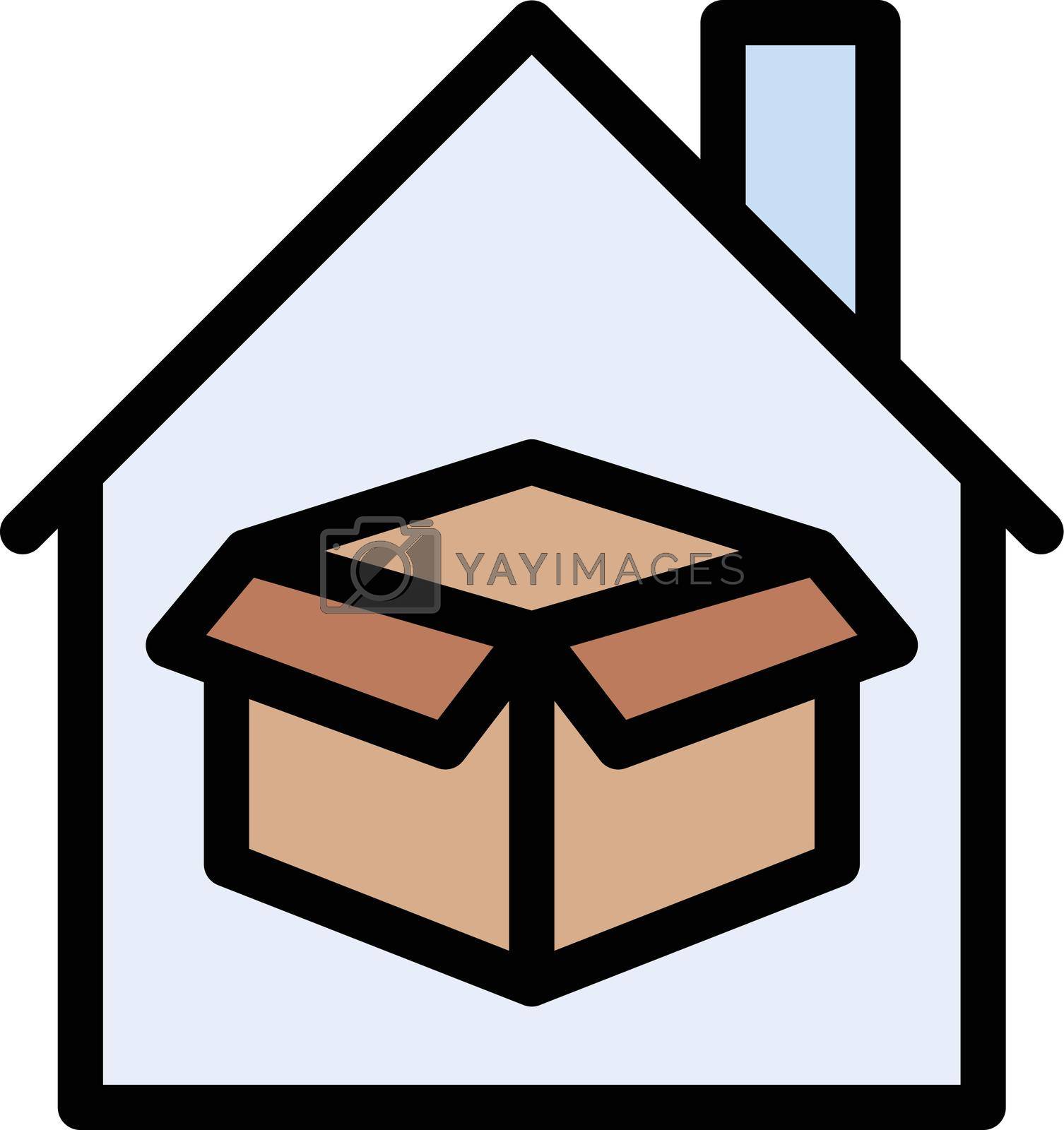 Royalty free image of package by vectorstall
