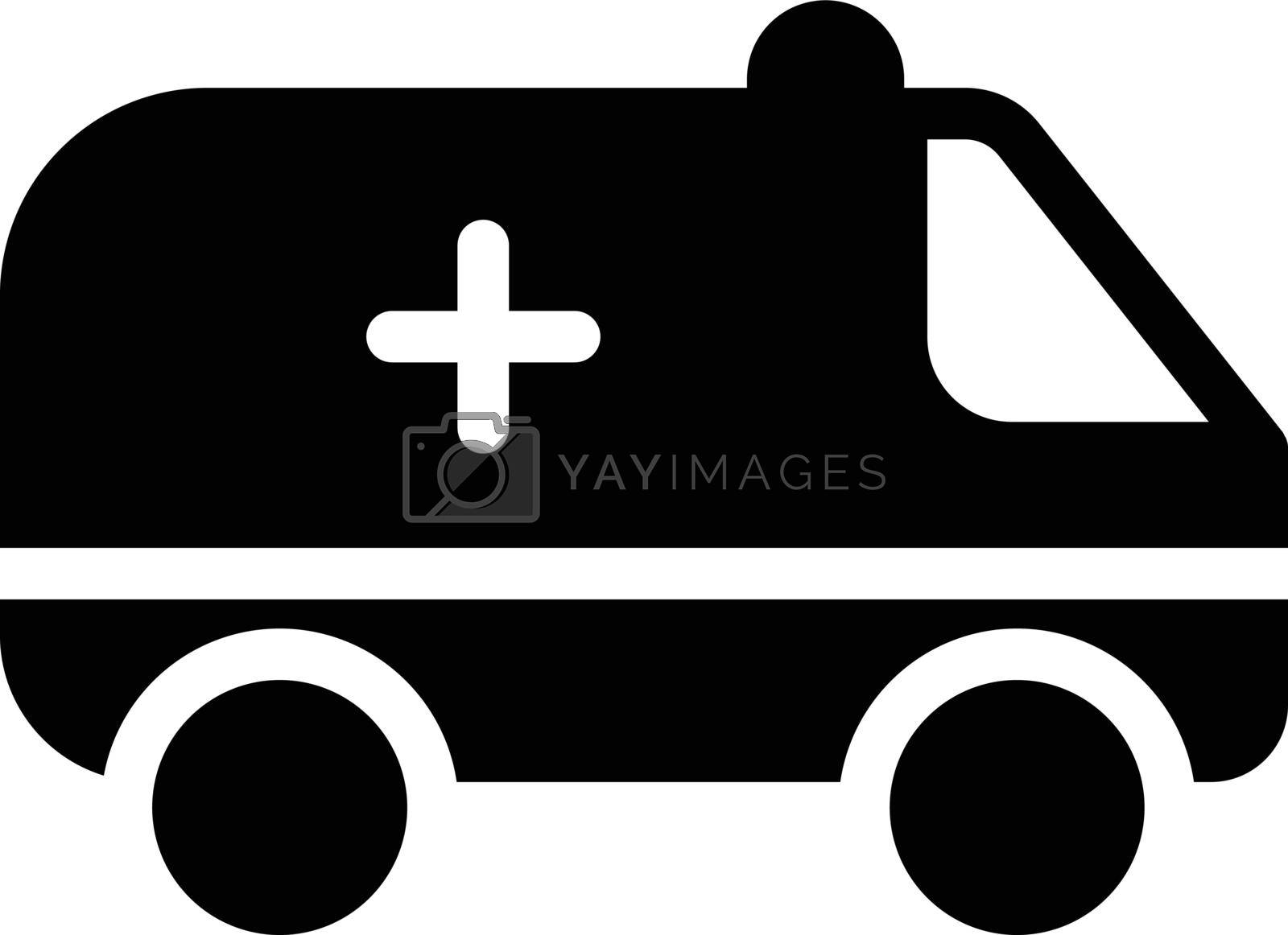 Royalty free image of ambulance by vectorstall