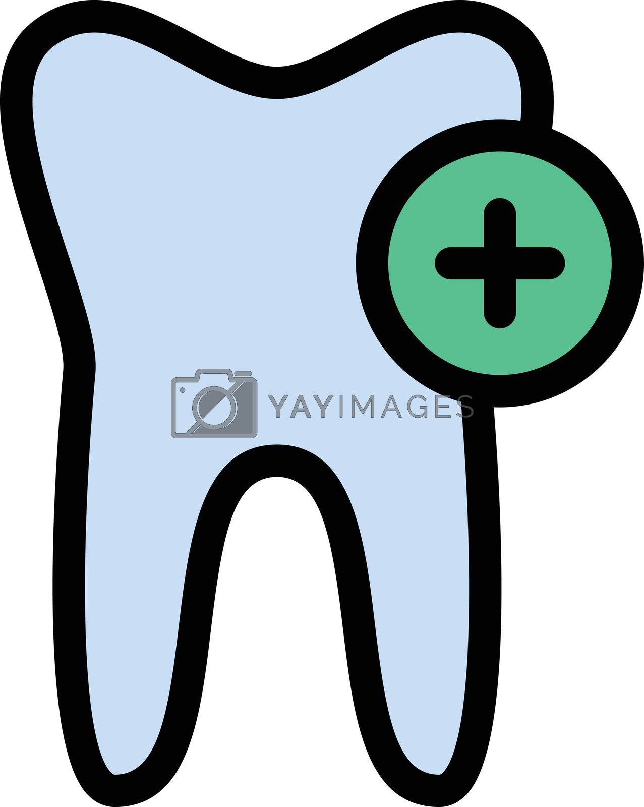 Royalty free image of teeth by vectorstall