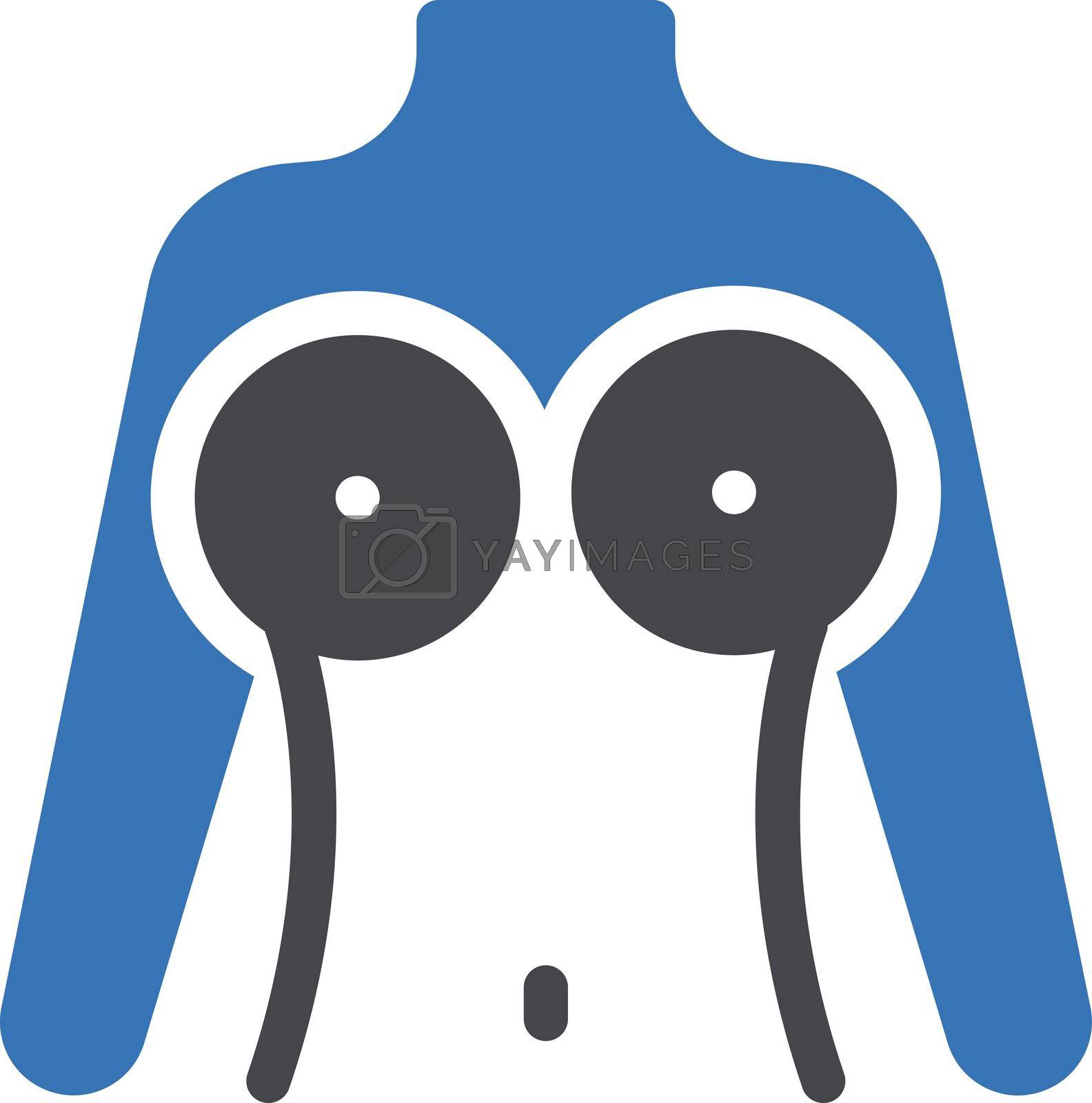 Royalty free image of breast by vectorstall