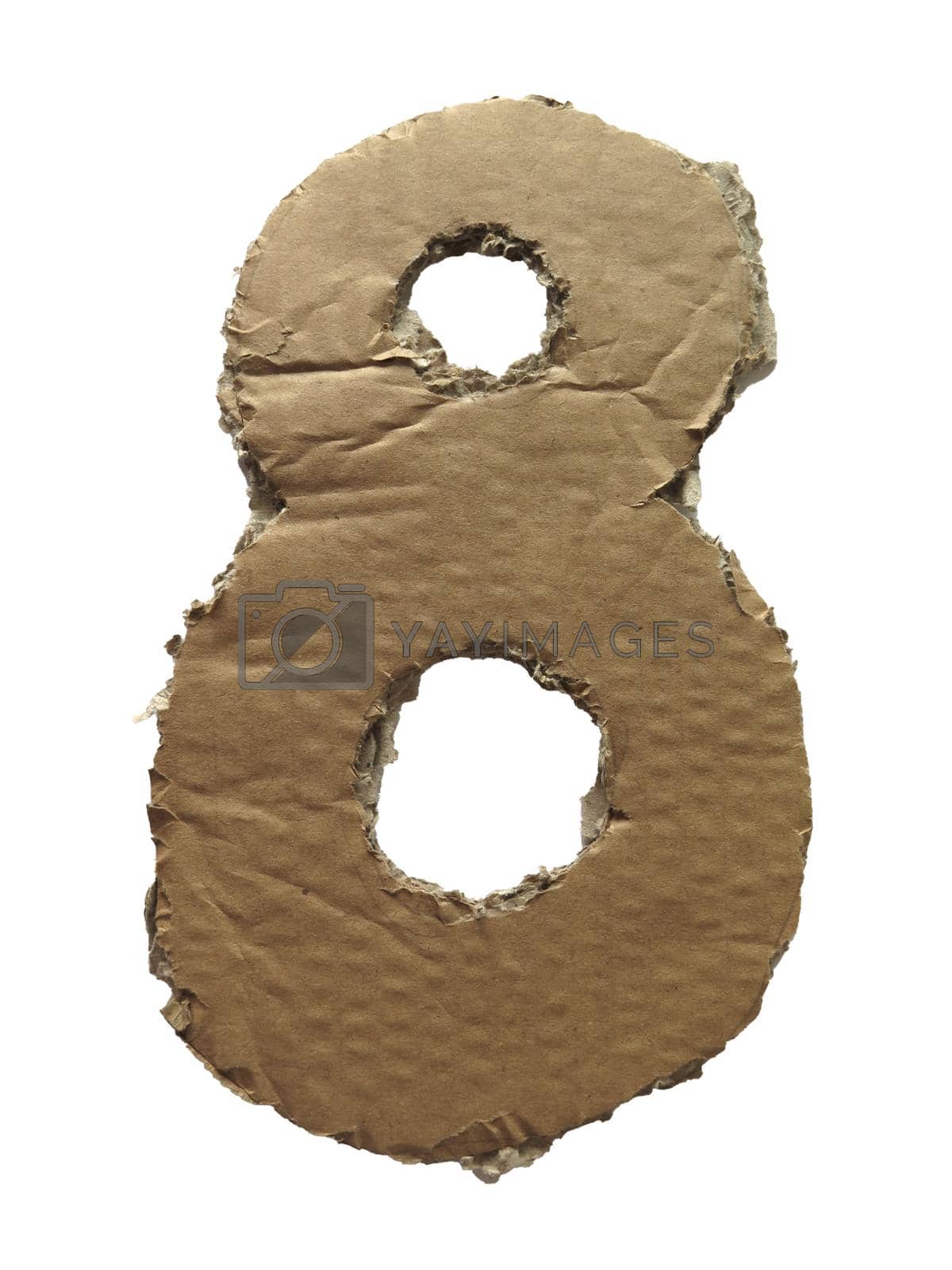 Royalty free image of Cardboard texture Number 8 by aroas