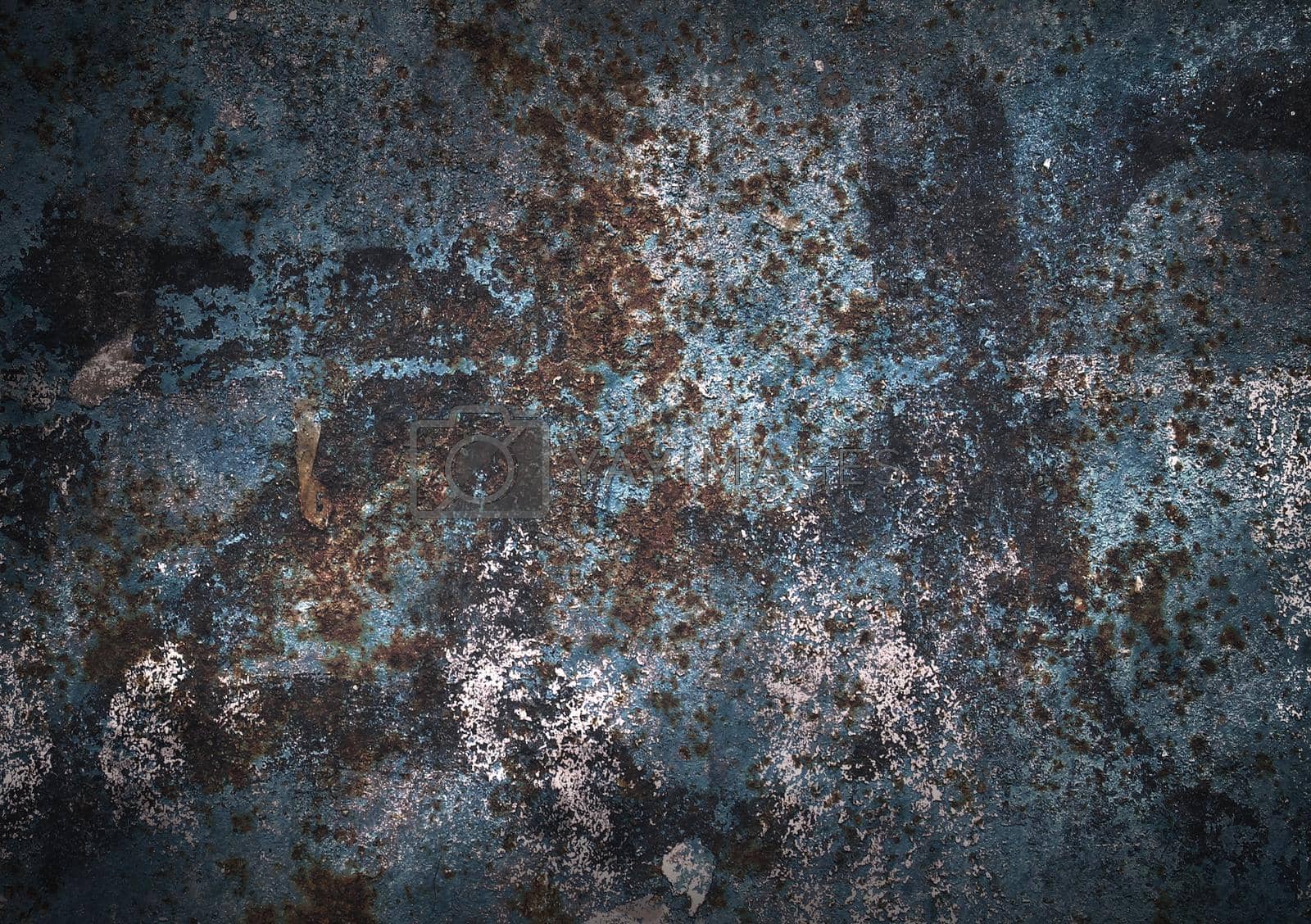 Royalty free image of Detailed close up surface of rusty metal and steel with lots of corrosion in high resolution by MP_foto71
