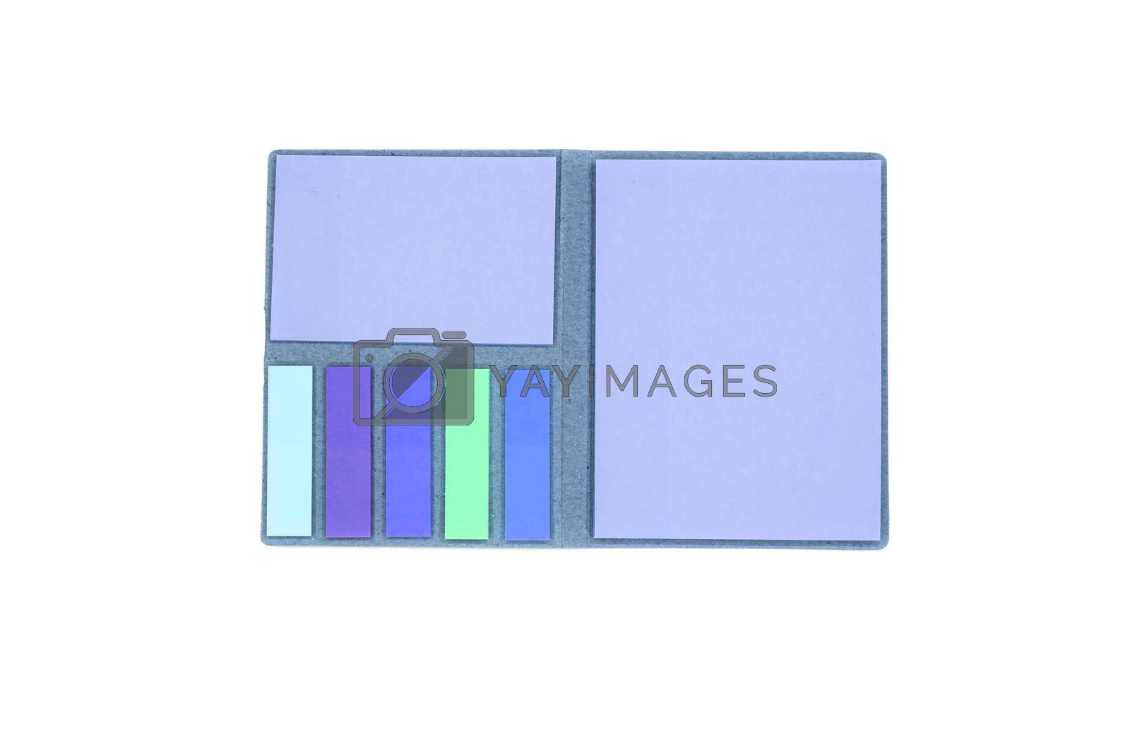 Royalty free image of Set of Post-its on white background by Roberto