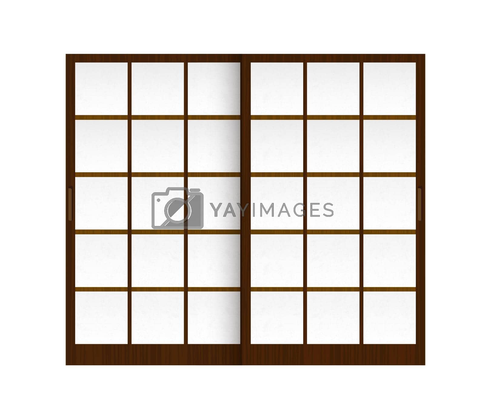 Royalty free image of Shoji ( japanese traditional doorwindow ) vector illustration by barks