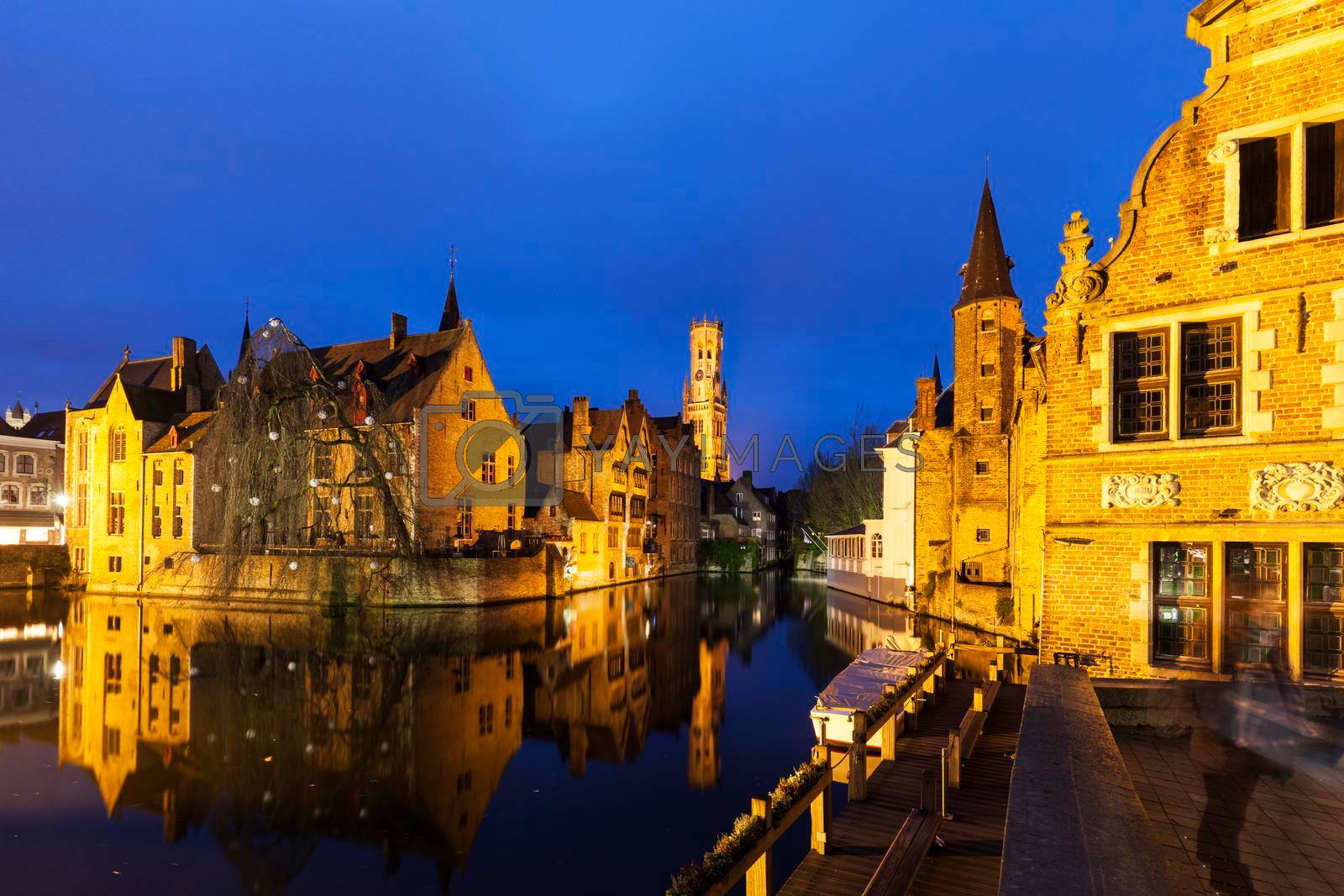 Royalty free image of Belfry of Bruges by benkrut