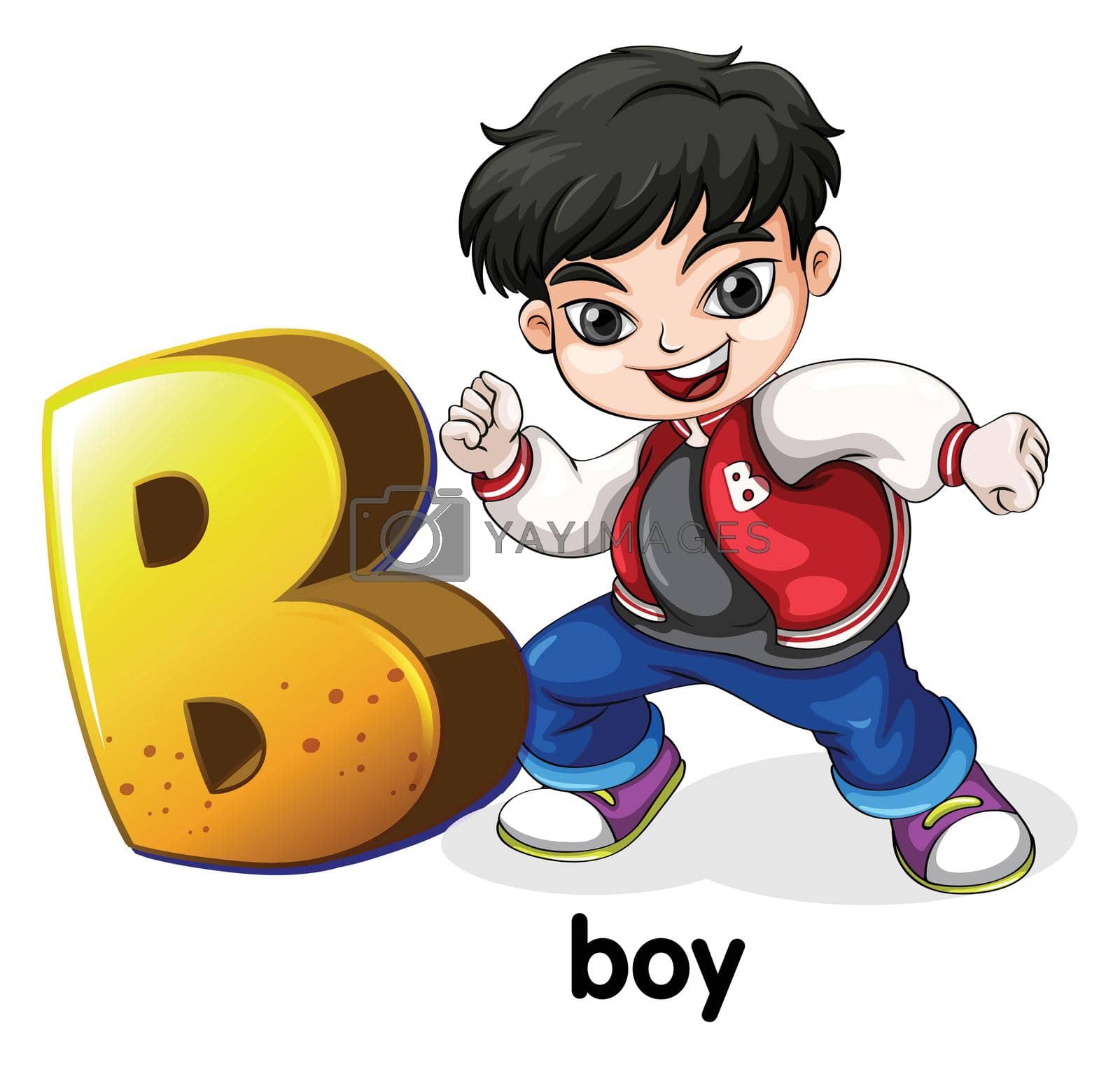 Royalty free image of A letter B for boy by iimages