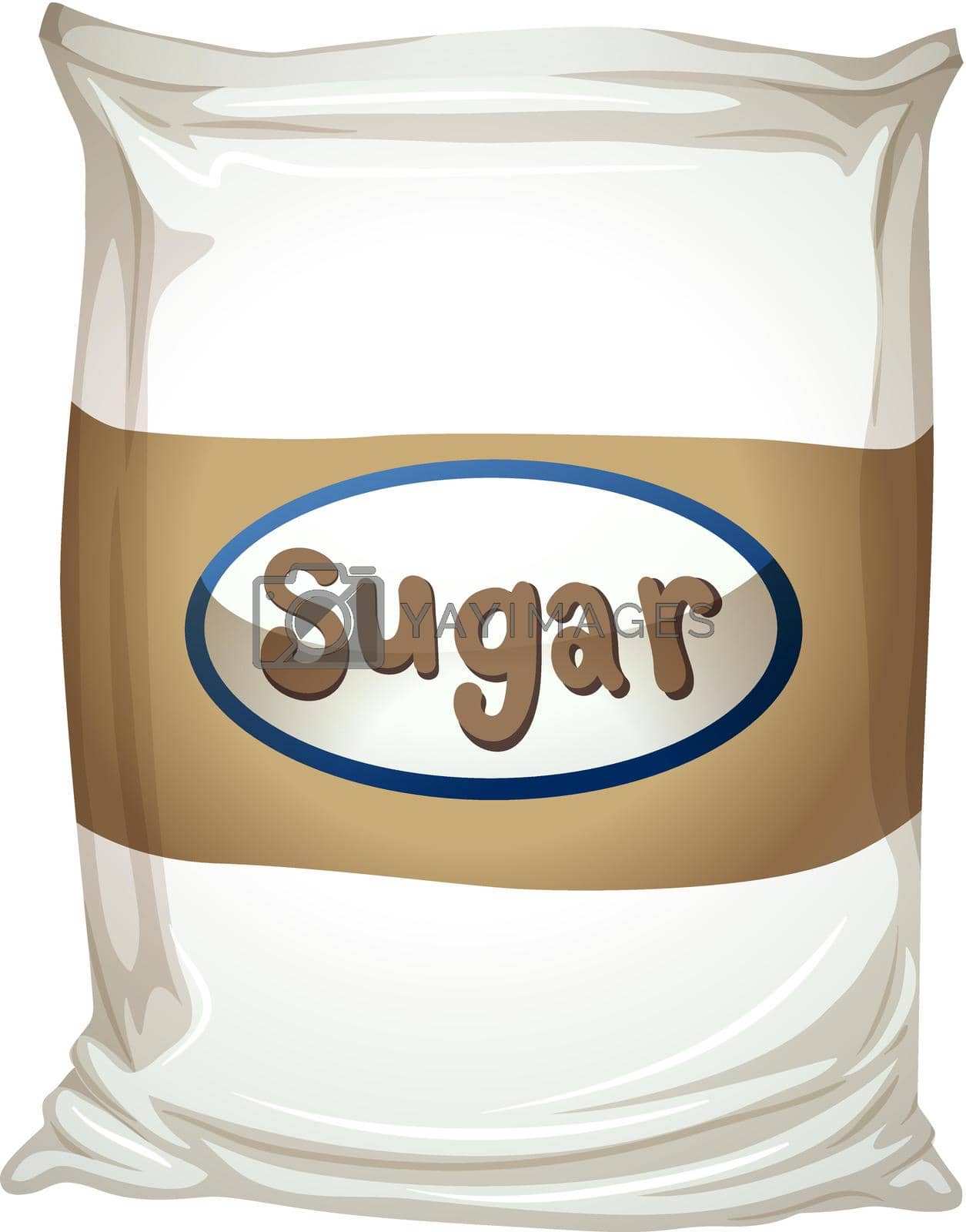 Royalty free image of A packet of sugar by iimages