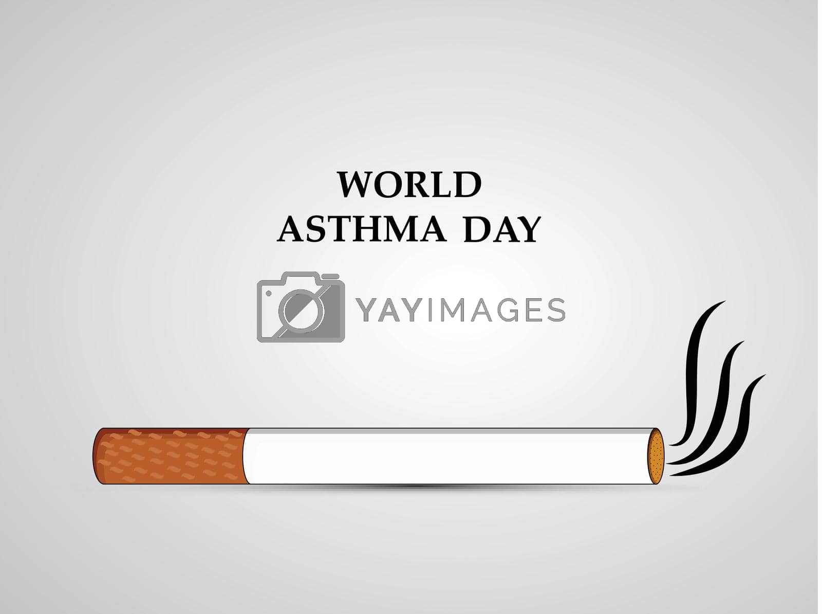 Royalty free image of World Asthma Day Background by vectorworld