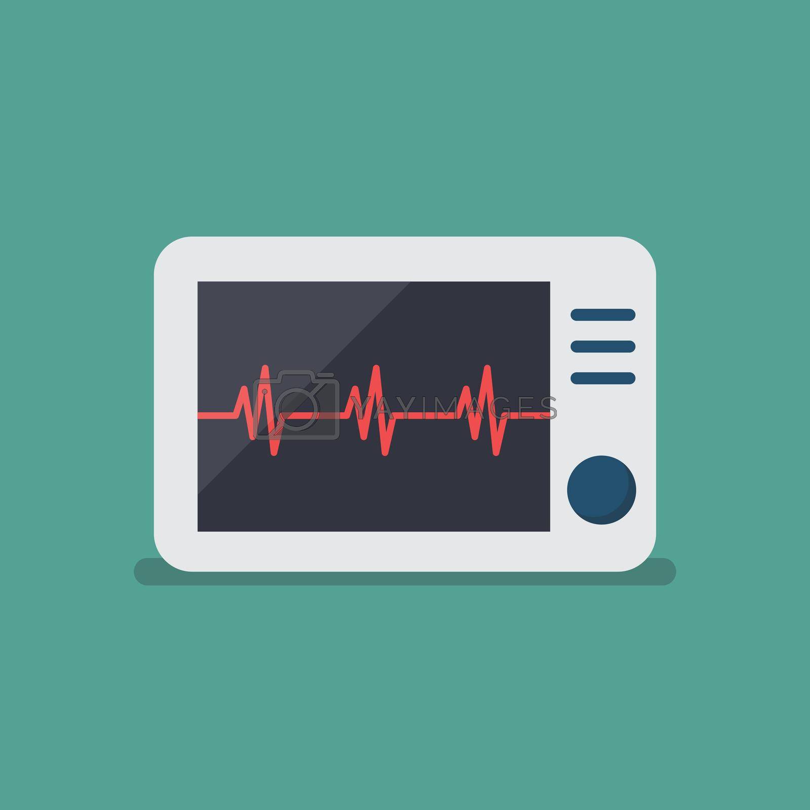 Royalty free image of Heart rate monitor by siraanamwong