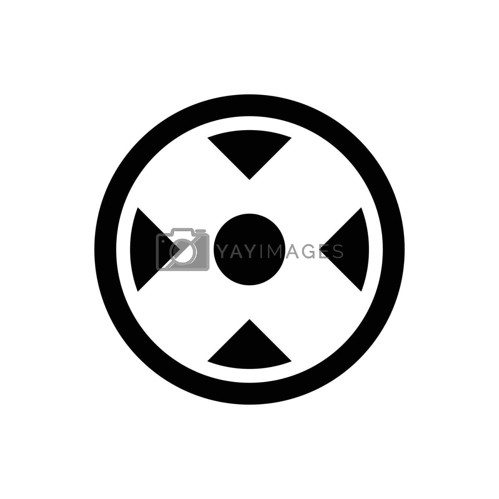 Royalty free image of Camera focus icon by delwar018