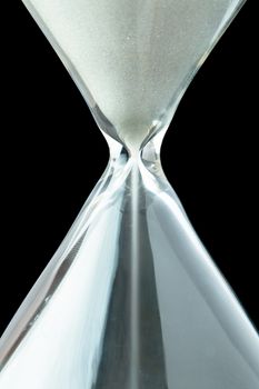 Close up of a hourglass