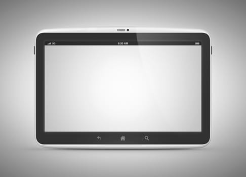 Modern digital tablet computer