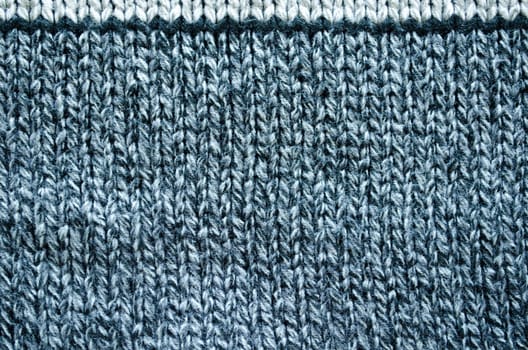 Knit wool texture background of grey black color