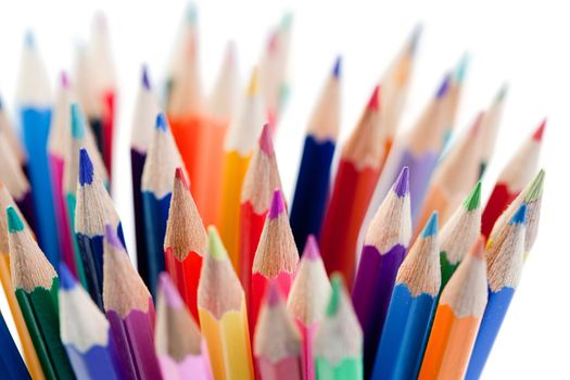 Plenty of color pencils