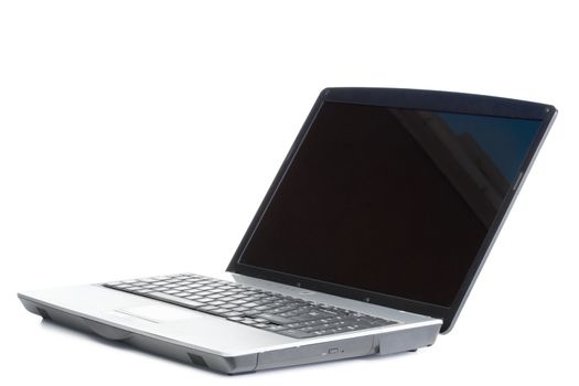 Angled laptop