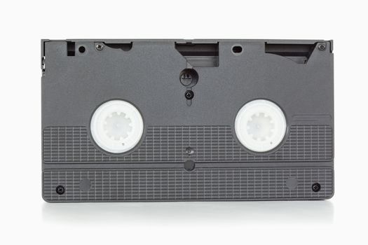 Back side of a video tape