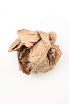 Used paper bag