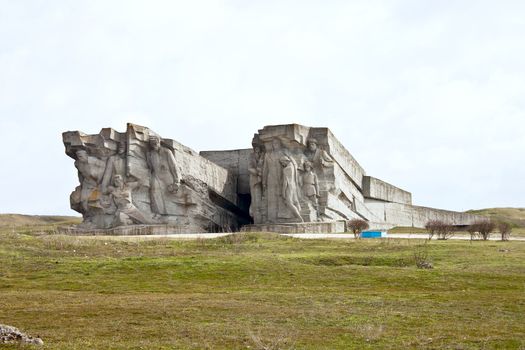 Monument at the Ajimushkay stone quarries
