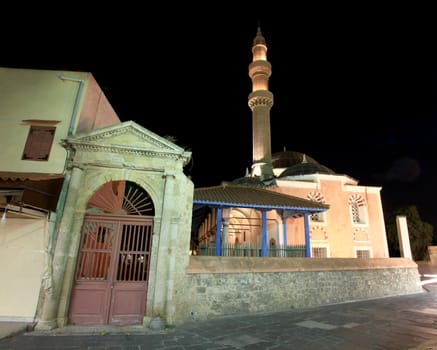 Suleimans mosque minaret