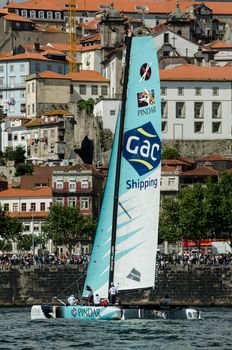 GAC Pindar compete in the Extreme Sailing Series