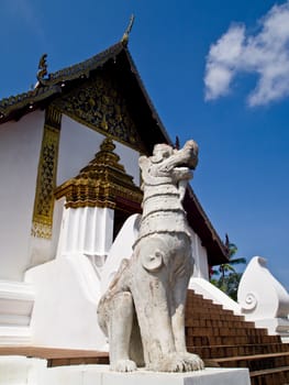 Lanna style temple which is in Wat Pumin (Nan-Thailand)