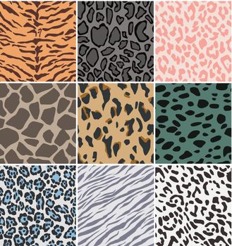 seamless animal skin fabric pattern texture