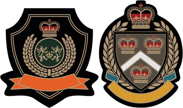 royal crown emblem badge