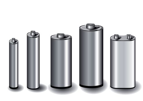 five batteries