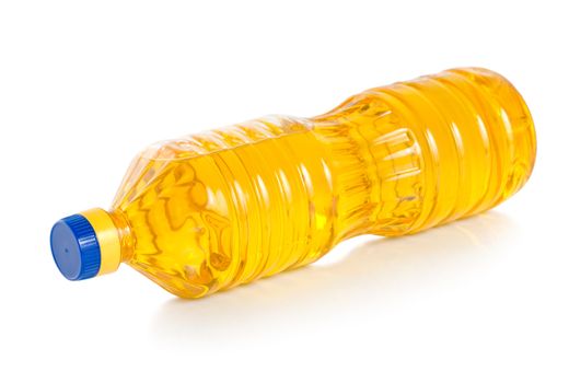 Oil in plastic bottle