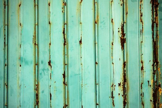 Corrosion metal fold door