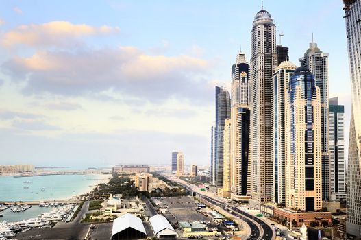 Dubai city, Marina District