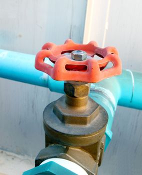 water valve with pvc pipe