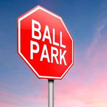 Ball park concept.